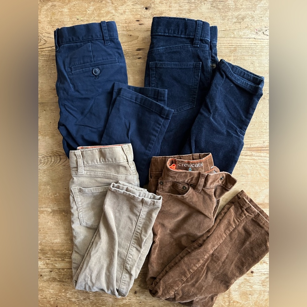 J.Crew (Crewcuts) boys pants bundle